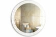 Зеркало для ванной AZARIO Перла-S d770 сенсорный выключатель, бегущая подсветка 770*770, LED-00002736