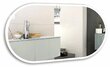 Зеркало для ванной AZARIO Виола-ТХ сенсорный выключатель, тепл.холод.свет горизонтальный/вертикальный 600х1200, LED-00002695