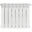 Биметаллический радиатор STOUT TITAN VENTIL 500 8 секций нижнее правое подключение (белый RAL 9016)  SRB-3320-050008