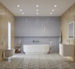 Ванна искусственный камень CEZARES Solid Surface 1700x760x560, CZR-LINER-170-76-56-SSB