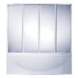 Шторка на ванну Bas Атланта / Ахин / Мальта/Нептун  4-х створчатые пластик Вотер
