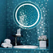 Зеркало для ванной COMFORTY Круг 60 светодиодная лента, БЕСКОНТАКТНЫЙ СЕНСОР, 00-00005261CF