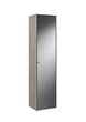 Пенал ROCA INSPIRA Шкаф-колонна правый, тёмный дуб/зеркальный фасад, 7.8570.3.440.3