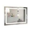 Зеркало для ванной AZARIO Ливия 800*600 сенсорный выключатель, ФР-00000942